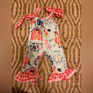 Amazon Kids Farm Animal Matching Set - Red and White